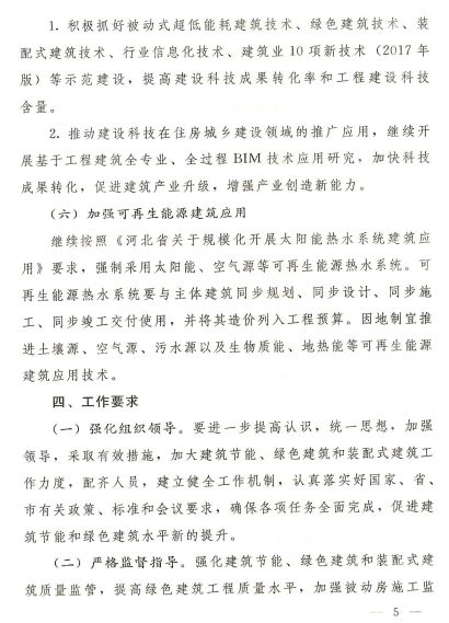 石家莊：《2020年全市建筑節能、綠色建筑與裝配式建筑工作方案》